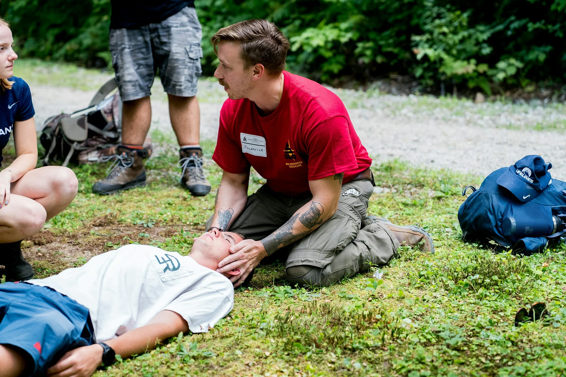 First aid during an epileptic seizure